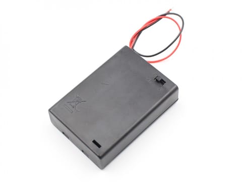 Battery Holder with Switch - 3 x AA