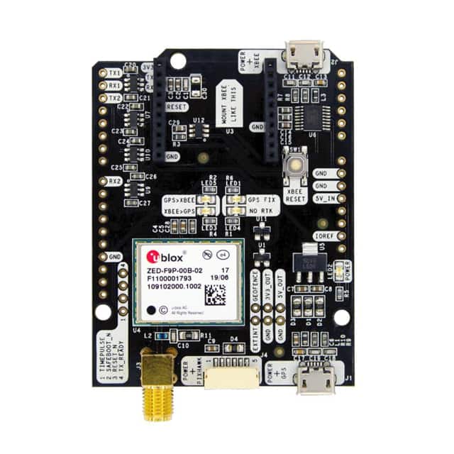ARDUSIMPLE 3619-AS-RTK2B-F9P-L1L2-NH-02-ND