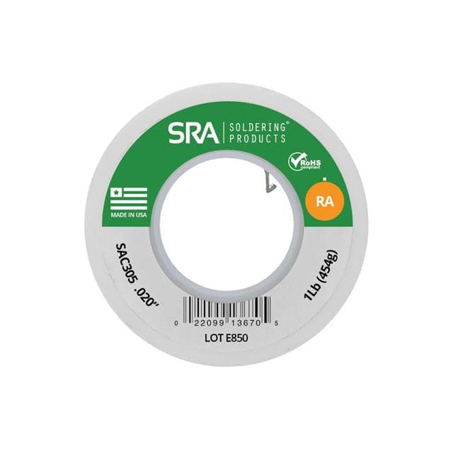 SRA Soldering Products 2260-WBRASAC20-1LB-ND