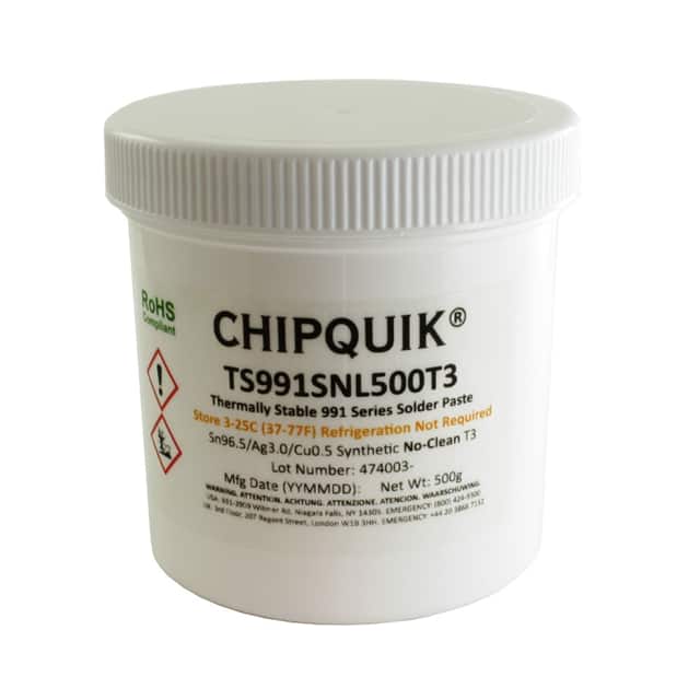 Chip Quik Inc. 315-TS991SNL500T3-ND