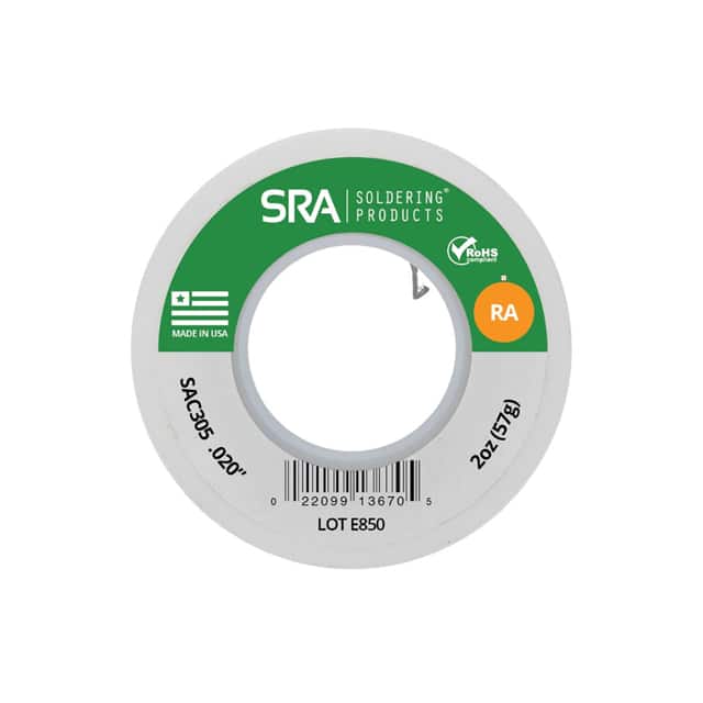 SRA Soldering Products 2260-WBRASAC20-2OZ-ND