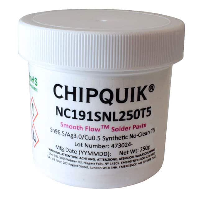 Chip Quik Inc. 315-NC191SNL250T5-ND