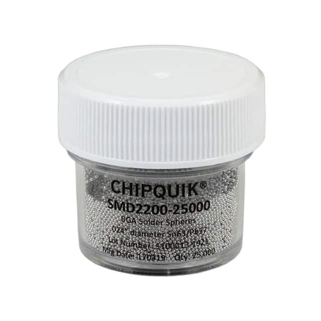 Chip Quik Inc. SMD2200-25000-ND