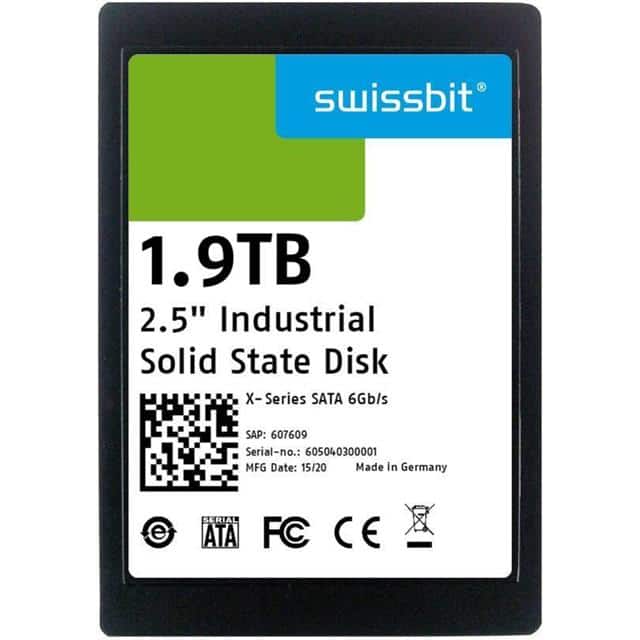 Swissbit 1052-SFSA1T92Q2AK4TA-C-8C-21B-STD-ND
