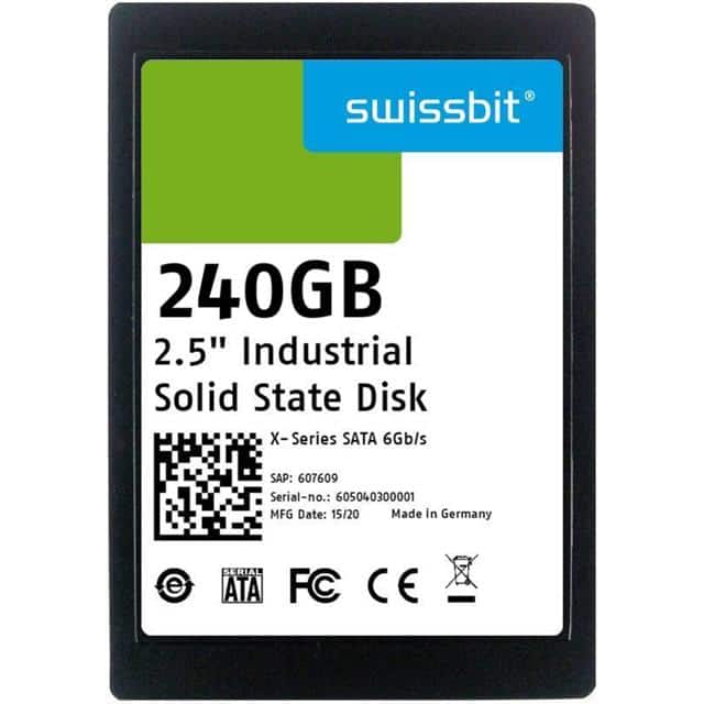Swissbit 1052-SFSA240GQ2AK2TA-I-6B-21B-STD-ND