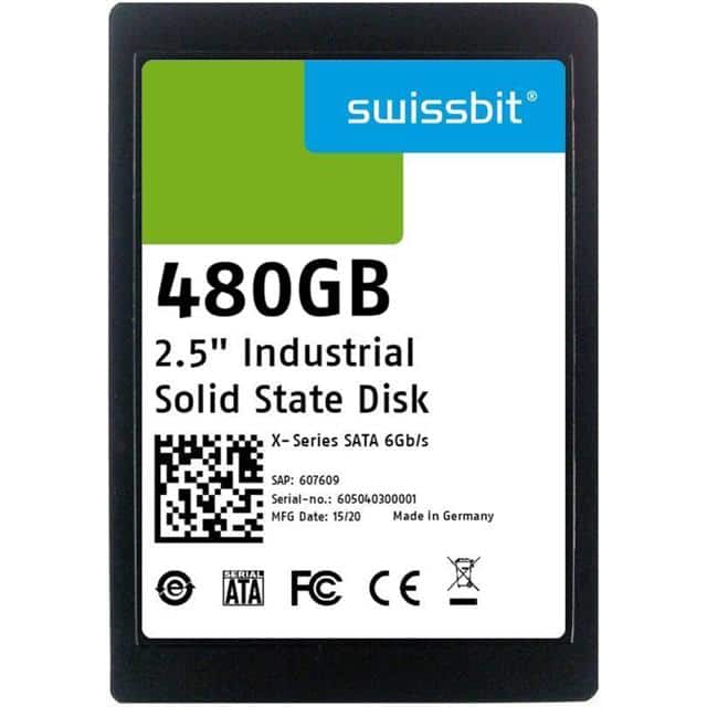 Swissbit 1052-SFSA480GS2AK4TA-I-6B-216-STD-ND