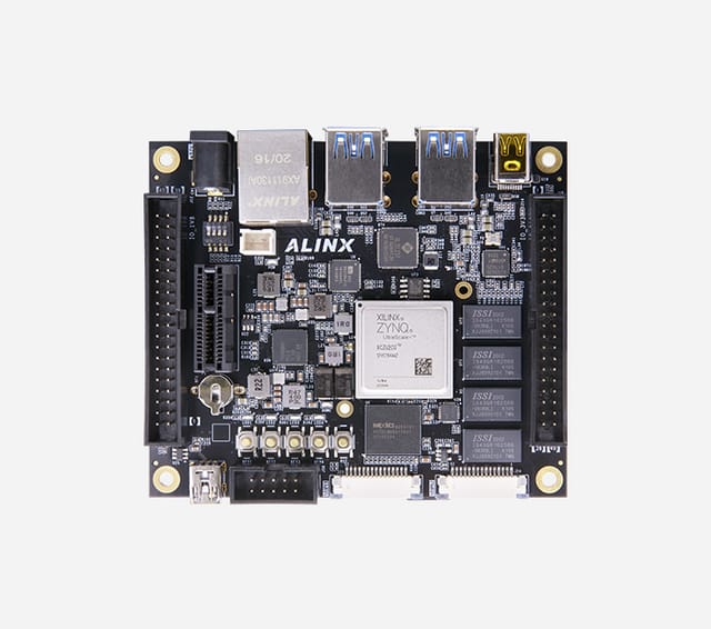 Xilinx Zynq UltraScale+ MPSoC AI FPGA Development Evaluation Board XUZU2CG XUZU2CG