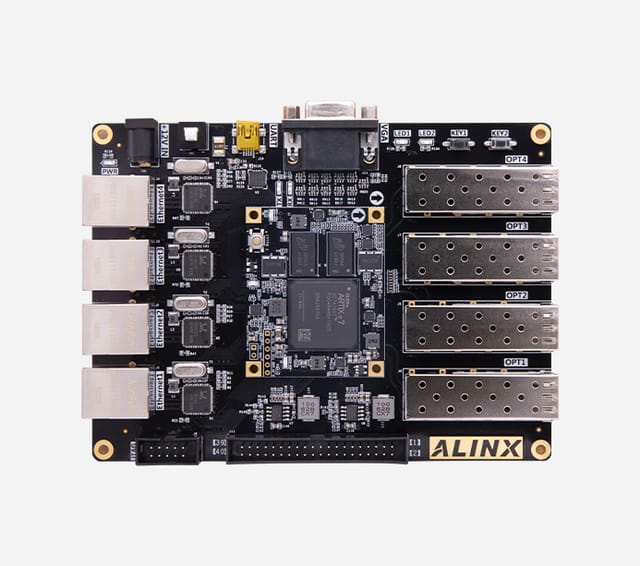 XILINX Artix-7 FPGA Development Board SFP XC7A100T XC7A100T