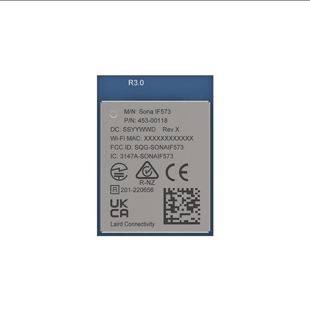 Ezurio LLC 776-453-00118RTR-ND,776-453-00118RCT-ND,776-453-00118RDKR-ND