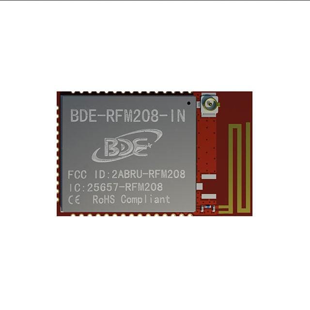 BDE Technology 3707-BDE-RFM208-INTR-ND