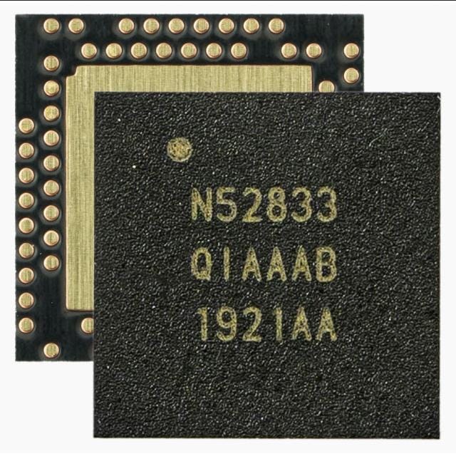 Nordic Semiconductor ASA 4823-NRF52833-QIAA-B-RTR-ND,4823-NRF52833-QIAA-B-RCT-ND,4823-NRF52833-QIAA-B-RDKR-ND