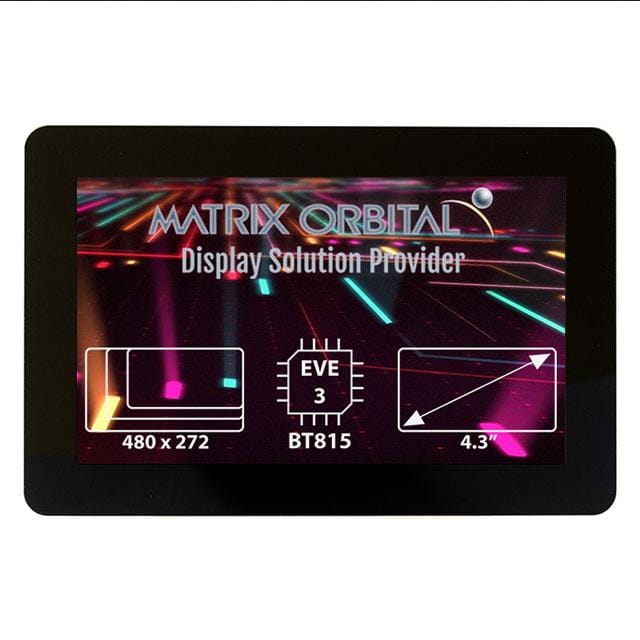 Matrix Orbital 635-EVE3-43G-BLM-TPC-F32-ND