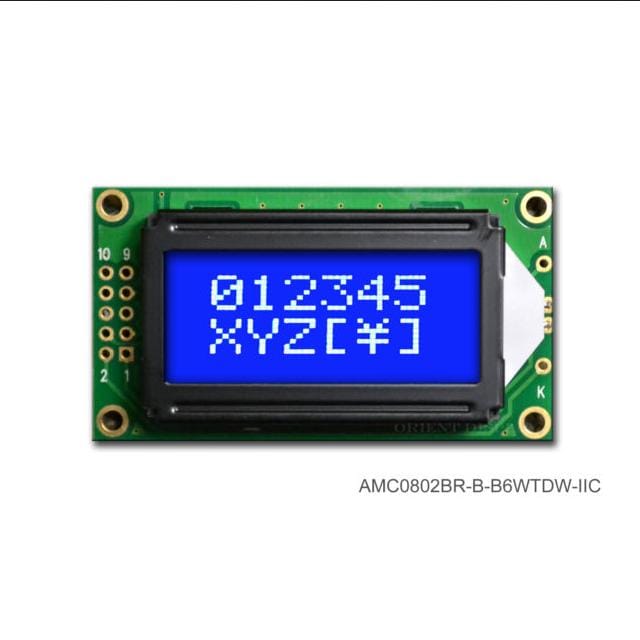 ORIENT DISPLAY 5491-AMC0802BR-B-B6WTDW-I2C-ND