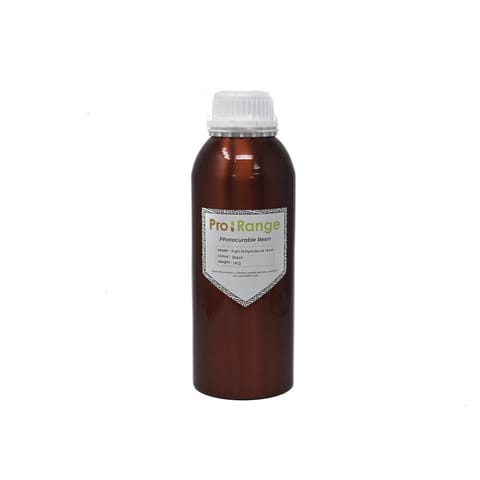 Pro-Range – High temperature resin – 1Kg Black