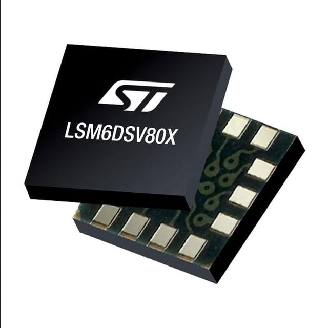 STMicroelectronics 497-LSM6DSV80XTR-ND,497-LSM6DSV80XTRCT-ND,497-LSM6DSV80XTRDKR-ND