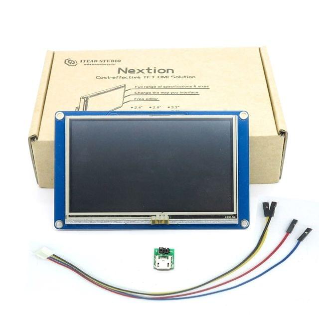 Nextion NX4827T043 - 4.3” TFT LCD Intelligent Touch Display