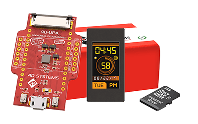 4D Systems 0.9 Inch Display Kit