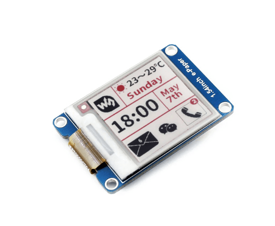200x200, 1.54inch E-Ink display module, three-color
