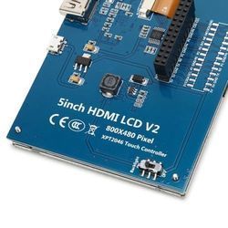 5inch Touch Screen LCD for Raspberry Pi with HDMI Interface