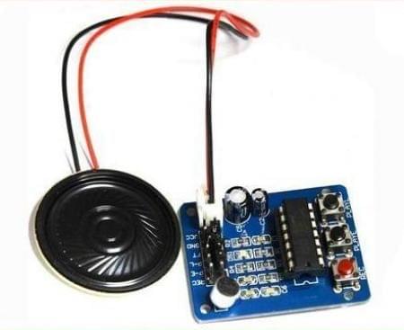 ISD1820 Recording Module Voice Board With On Board Mic and Loud Speaker