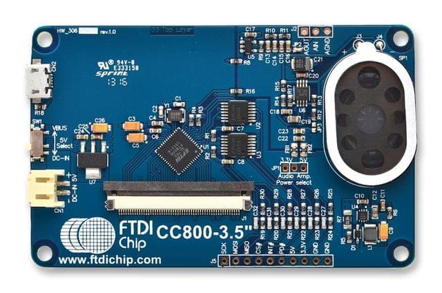 VM800C35A-N -  Development Board, VM800C Module, Credit Card Size, FPC/FFC 54 LCD Connector, No Display