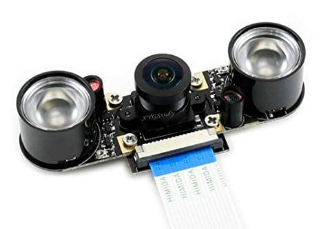 IMX219-160IR Camera, 160° FOV, Infrared, Applicable for Jetson Nano