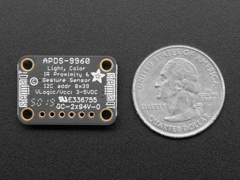 Adafruit APDS9960 Proximity, Light, RGB, and Gesture Sensor - STEMMA QT / Qwiic